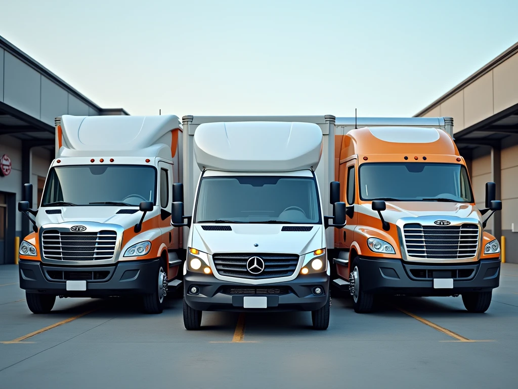 Commercial van rental service